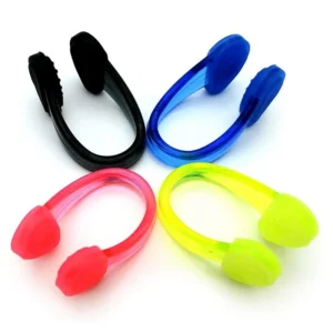 Silicone Swimming Nose Clips, Set Of 4