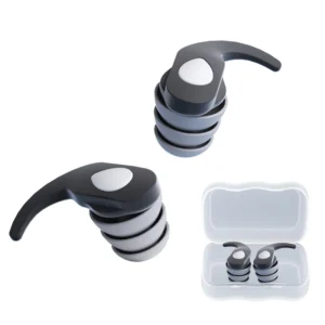 1 Pair Silicone Ear Protection Earplugs